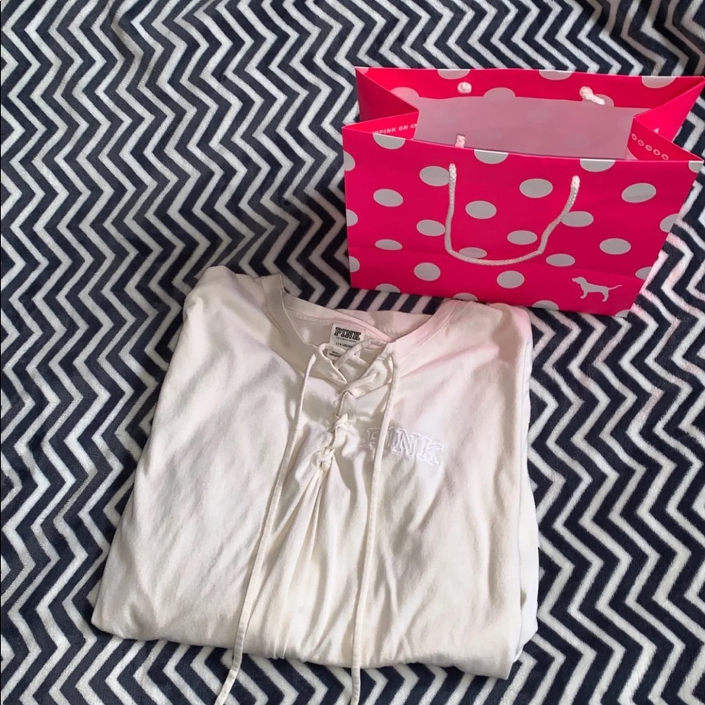 Pink Long Sleeved Top